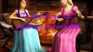 Miniatura de vídeo de "Barbie y el Castillo de Diamantes - Dos voces, una canción (Letra)"