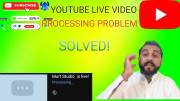 Youtube Live Stream Video Processing Problem Solved | Live Stream Video Not Uplo#funny #comedy