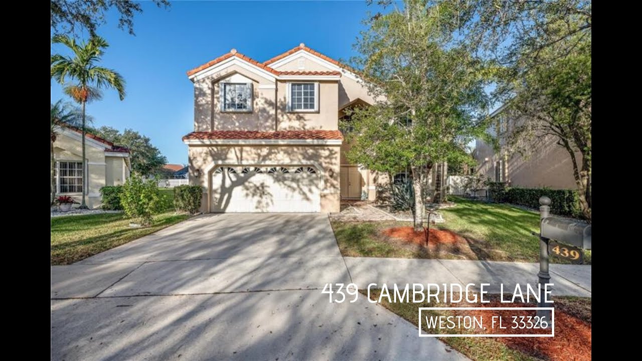 439 Cambridge Lane, Weston, FL 33326