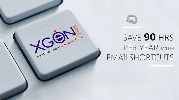 Save 90 hours Per Year With Email Shortcuts - XgenPlus