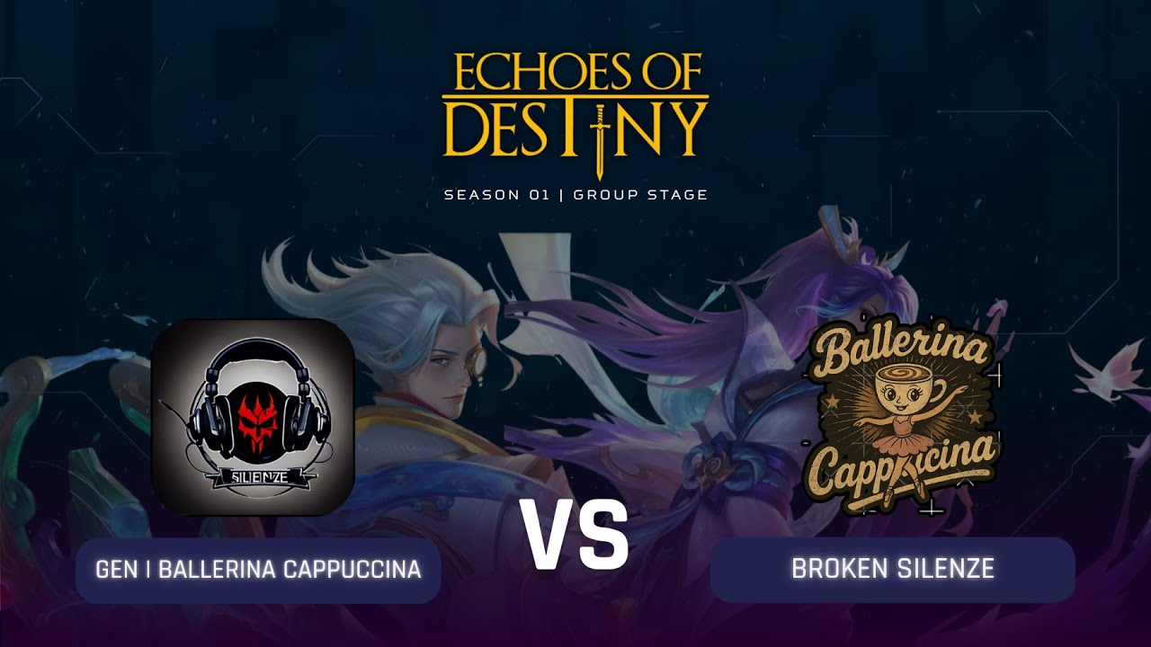 GEN Ballerina Cappuccina vs Broken Silenze l Echoes Of Destiny l Group
