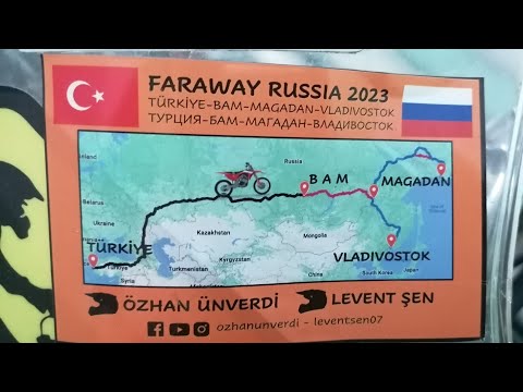 Видео: Байк-пост Северомуйск Турция-БАМ-Магадан-Владивосток 2023