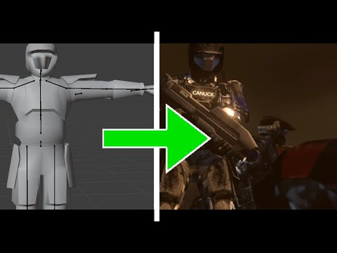 FULL GUIDE: How to use Halo CE models in Blender for animations (maps, characters and rigs)