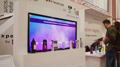 RFID Smart Shelf - Experiential by Syscom Digital