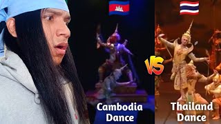 ละครโขลกัมพูชา เเละ โขนไทย ល្ខោនខោល ตอน ศึกอินทรชิต Cambodia dance VS Thailand dance REACTION