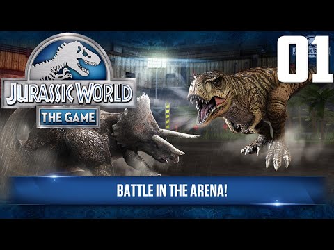 Jurassic World: The Game (IOS APP Gameplay) - Part 1: My Dinosaurs
