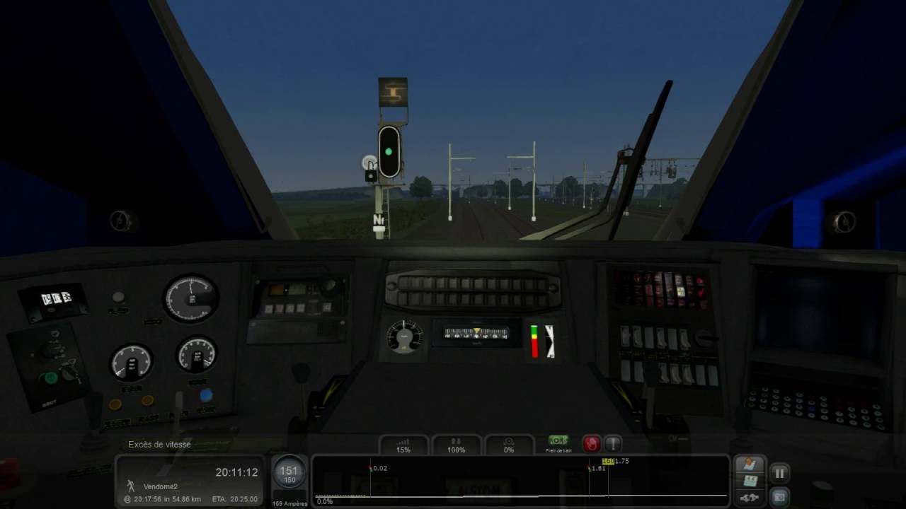 TS2016 - Voyage de Tours a Paris en TGV Duplex - Intégral