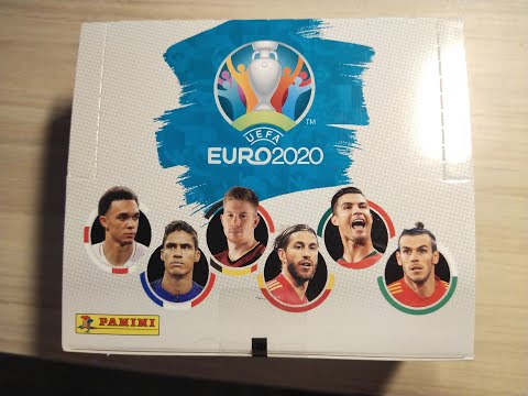 PANINI EURO 2020 РАСПАКОВКА БЛОКА