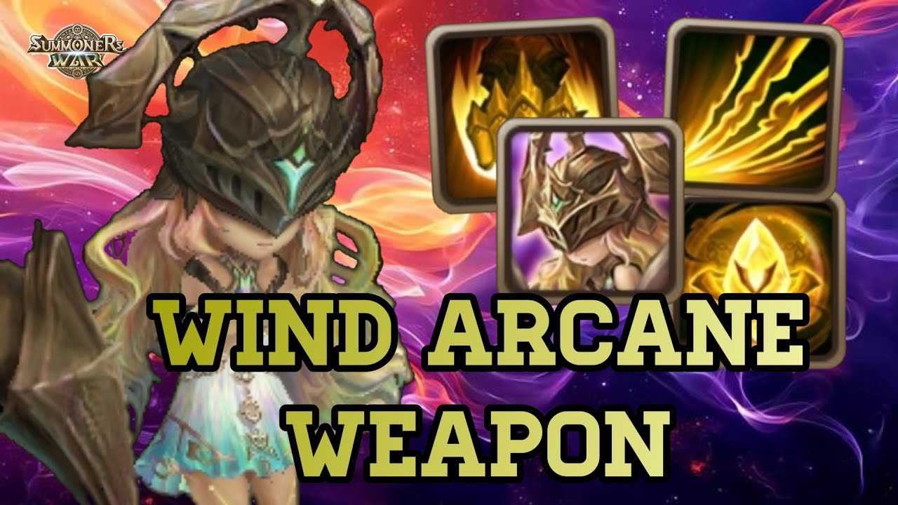 NEW WIND ARCANE WEAPON DAISY IN RTA [Summoners War : Sky Arena]