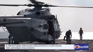 Κ ΜΗΤΣΟΤΑΚΗΣ ΕΠΕΝΔΥΣΕΙΣ ΣΤΗΝ ΚΥΡΙΑΡΧΙΑ ΟΙ ΕΠΕΝΔΥΣΕΙΣ ΣΤΙΣ ΑΜΥΝΤΙΚΕΣ ΔΥΝΑΤΟΤΗΤΕΣ