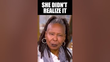 Listen to ‘The View’ Crowd Gasp as Whoopi Accidentally Reveals How Clueless She Is