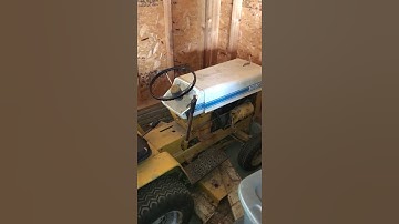 First start in 10 years Cub Cadet 124