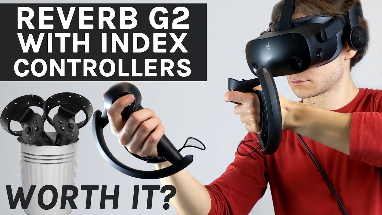 How To Use HP Reverb G2 With Valve Index Controllers