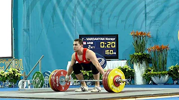 Norik Vardanyan ARM 160kg snatch