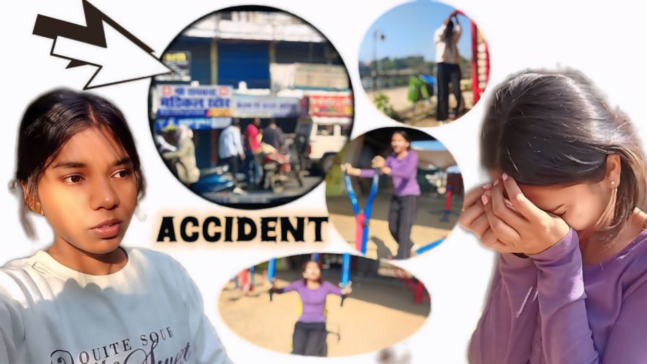 Morning walk|#accident #vlog 