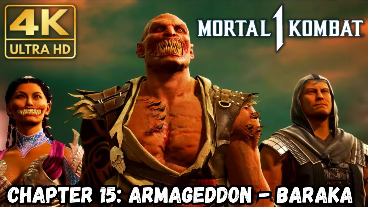 Chapter 15: Armageddon - Baraka  Mortal Kombat 1 4K Clips (MK1 Gaming  Clips) 