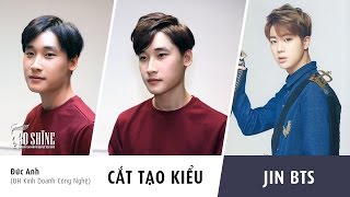 Cắt tạo kiểu Side Part | Phong cách JIN - Nhóm BTS | ĐỨC ANH