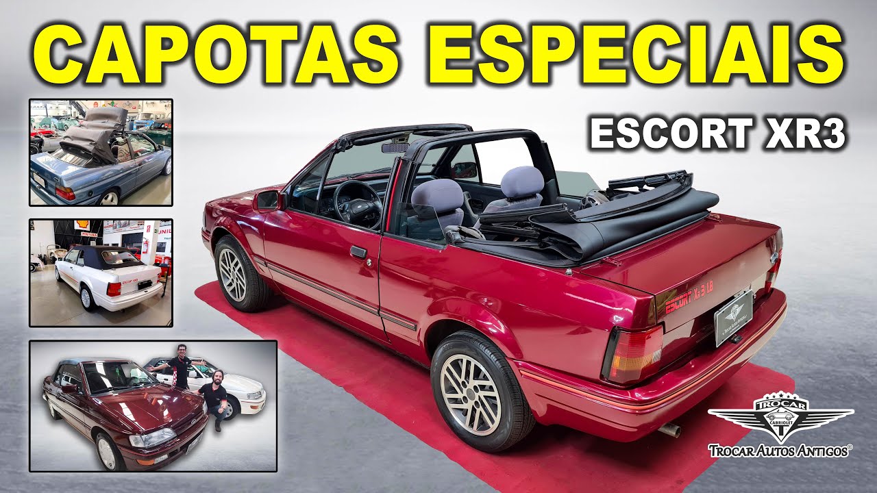 ESCORT XR3 - MANUTENÇÃO E CONFECÇÃO DA CAPOTA! Quais os problemas e soluções! com Laércio e Bruno