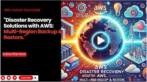 Disaster Recovery with AWS Managed Services | Part 2: Multi-Region/Backup and Restore