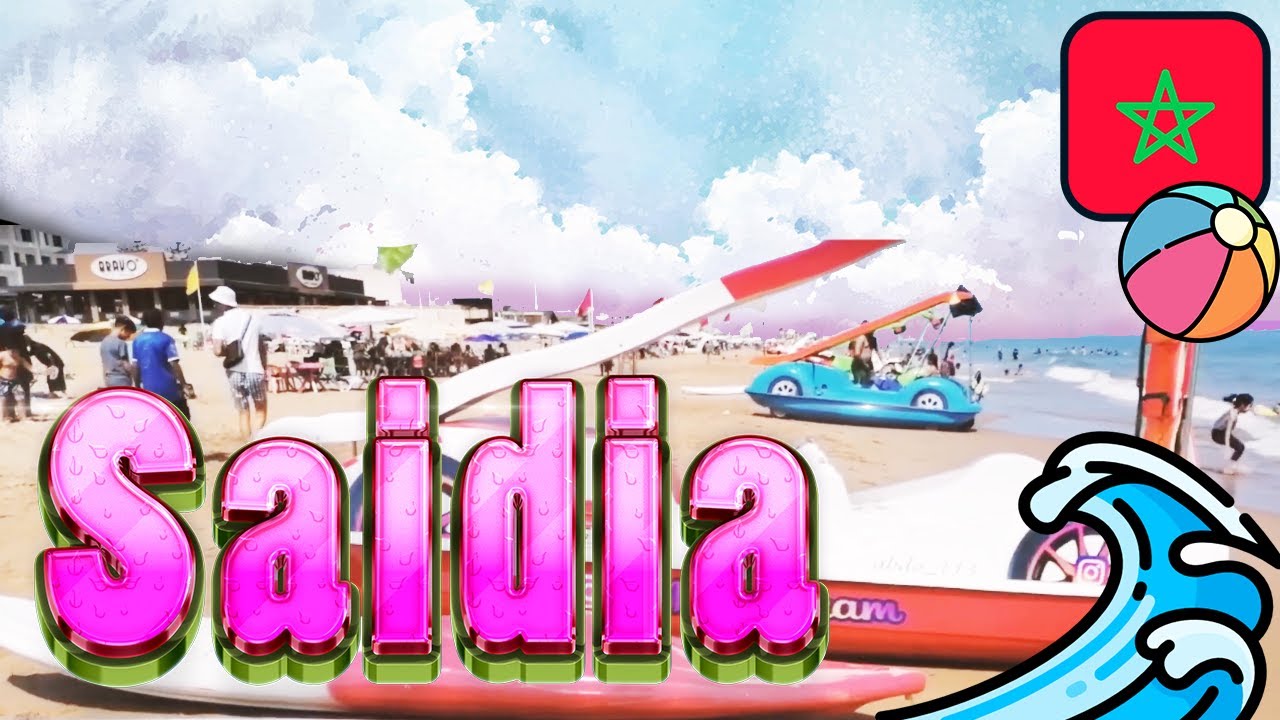 Saïdia, Maroc, en 2023 Journée en Bord de Mer : Les Vagues de Saïdia