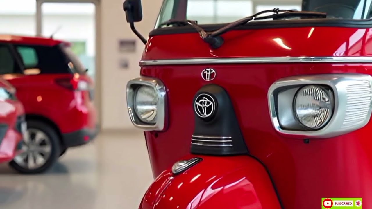 2025 Toyota Tuk Tuk Auto Rickshaw – First Look