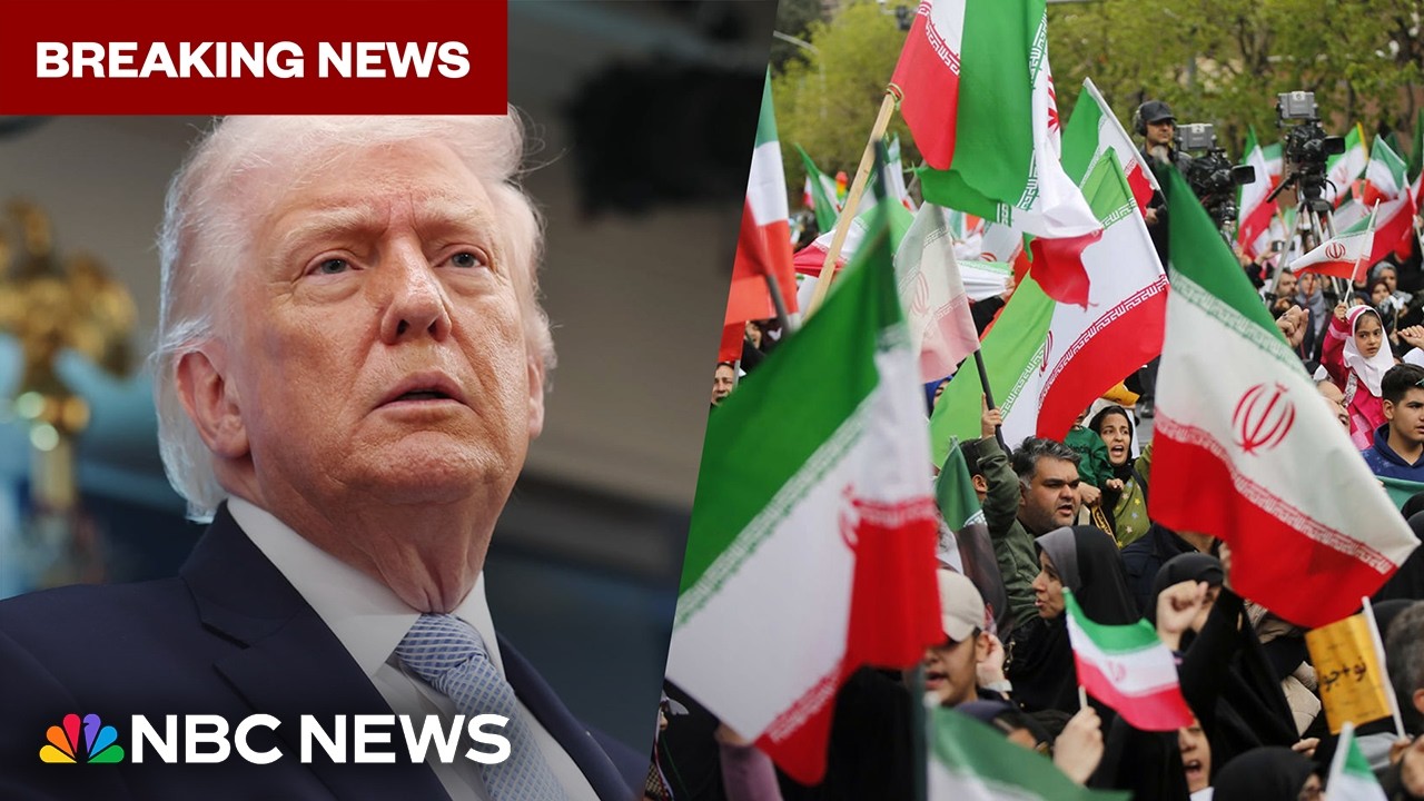 BREAKING: Trump announces a two-week pause on Iran strikes