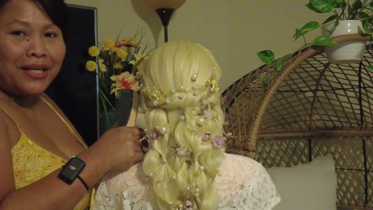 Undo | ASMR | Hairstyling - Hairstyle, Hair Play, Hair Accessory, Perfectionists, Finishing Touches 