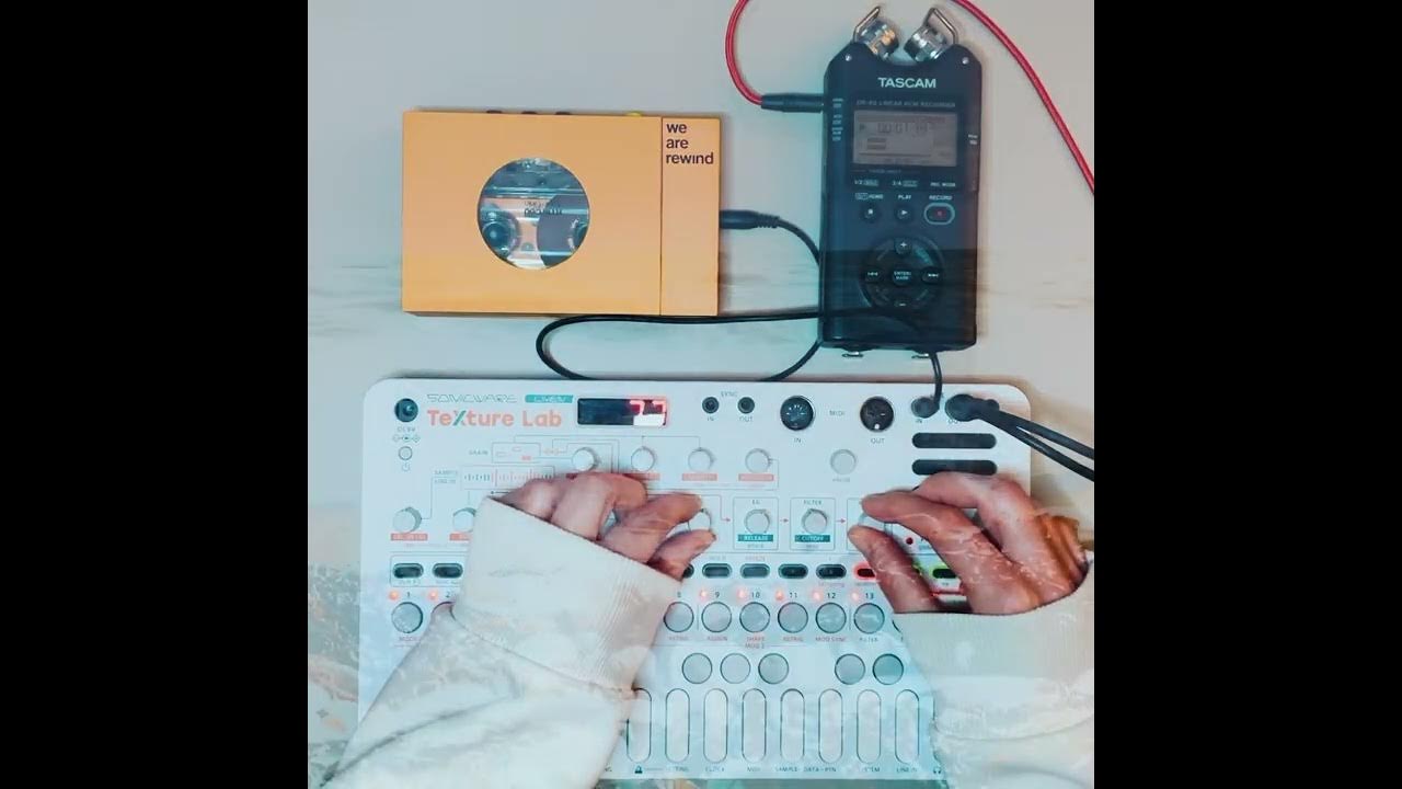 Sonicware LIVEN Texture Lab Ambient granular tape music with evolving