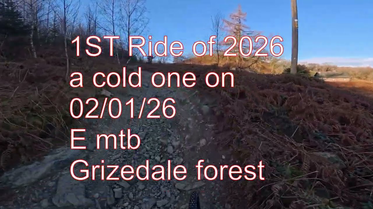 02-01-2026 First ride into a very cold Grizedale forest this year  including top witch & Moor Lane