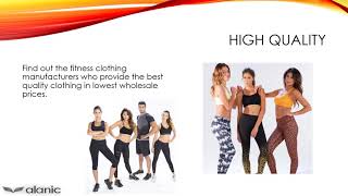 Fitness clothing manufacturers ...