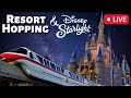 🔴LIVE🔴 Monorail Resort Hopping & Disney Starlight Parade LIVE at Magic Kingdom | Disney World 4K