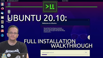 Ubuntu 20.10 Full Installation Walkthrough