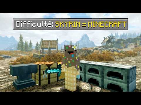 J'ai réussi à installé Minecraft dans Skyrim.. (le futur du moddé)