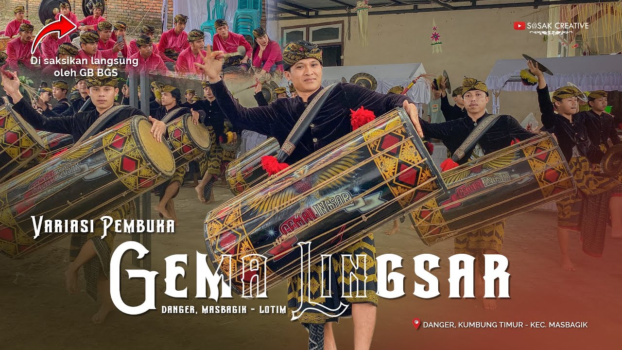 TERBARU❗️VARIASI PEMBUKA GENDANG BELEQ GEMA LINGSAR DANGER MASBAGIK