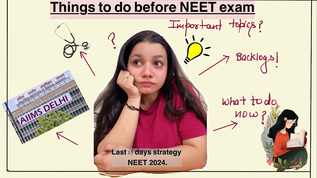 NEET strategy for last days - WHAT TO DO ? - YouTube