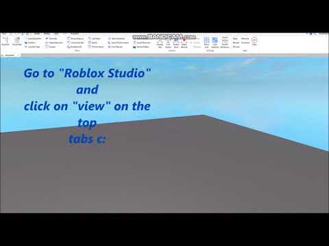 Roblox Studio How To Get Explorer And Properties Youtube - roblox tutorial how to open explorer youtube