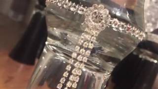 Wedding Vlog Series: Using Extra Glasses. 2.00 Glam Vases!