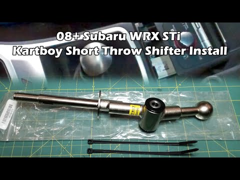 08+-subaru-wrx-sti---kartboy-short-throw-shifter-install