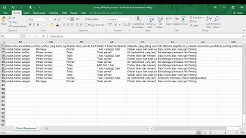 Cara membuat database di Excel