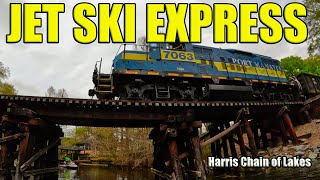 التزلج على الماء في سلسلة بحيرات هاريس مع فشل قفل متعدد على ياماها ويفرنر #التزلج_النفاث screenshot 2