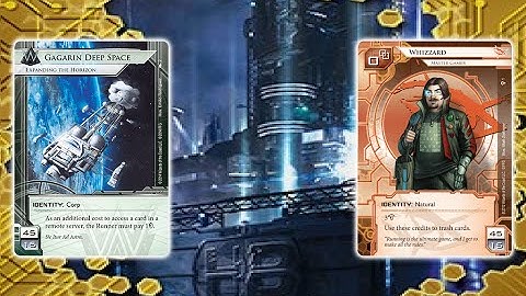 Android Netrunner: Gagarin vs. Whizzard
