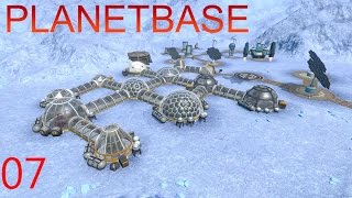 Planetbase #07 Ice planet [Challenging] - Let's Play