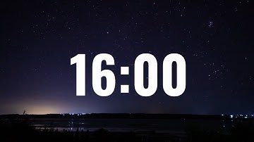 16 Minute Timer Lofi