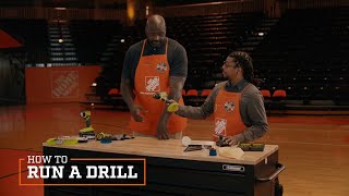 How to Run a Drill - Tips from the Tool @SHAQ | The Home Depot