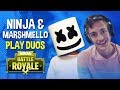 Ninja & Marshmello Play Duos!! - Fortnite Battle Royale Gameplay
