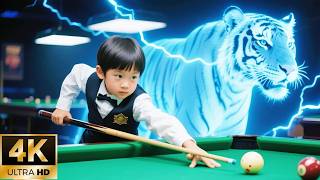 【NEW】Orphaned pool prodigy reigns No.1! Jaw-dropping trick shots clear table—crowd stunned! screenshot 4