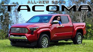 HERE IT IS! -- The ALL-NEW 2024 Toyota Tacoma! | Hands-on First Look Review