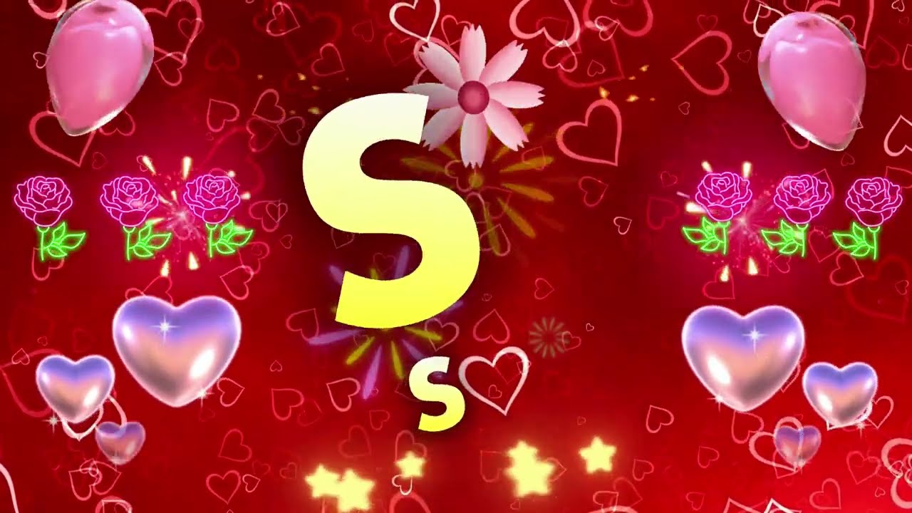 S Letter Love Status 