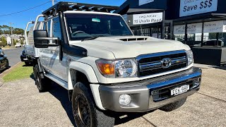 Toyota Landcruiser 79 series GXL Dual Cab V8 Turbo Diesel - Alloy Tray