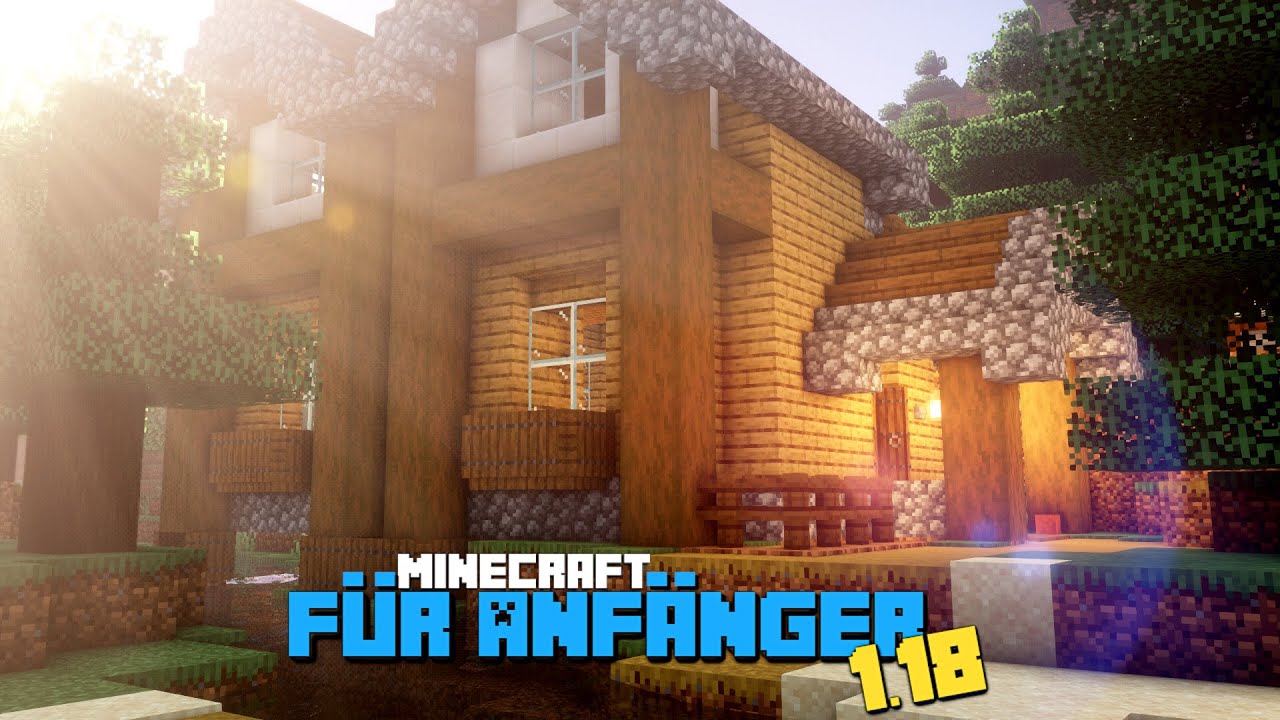 Wie baut man richtig in Minecraft Minecraft für Anfänger 1.18 14